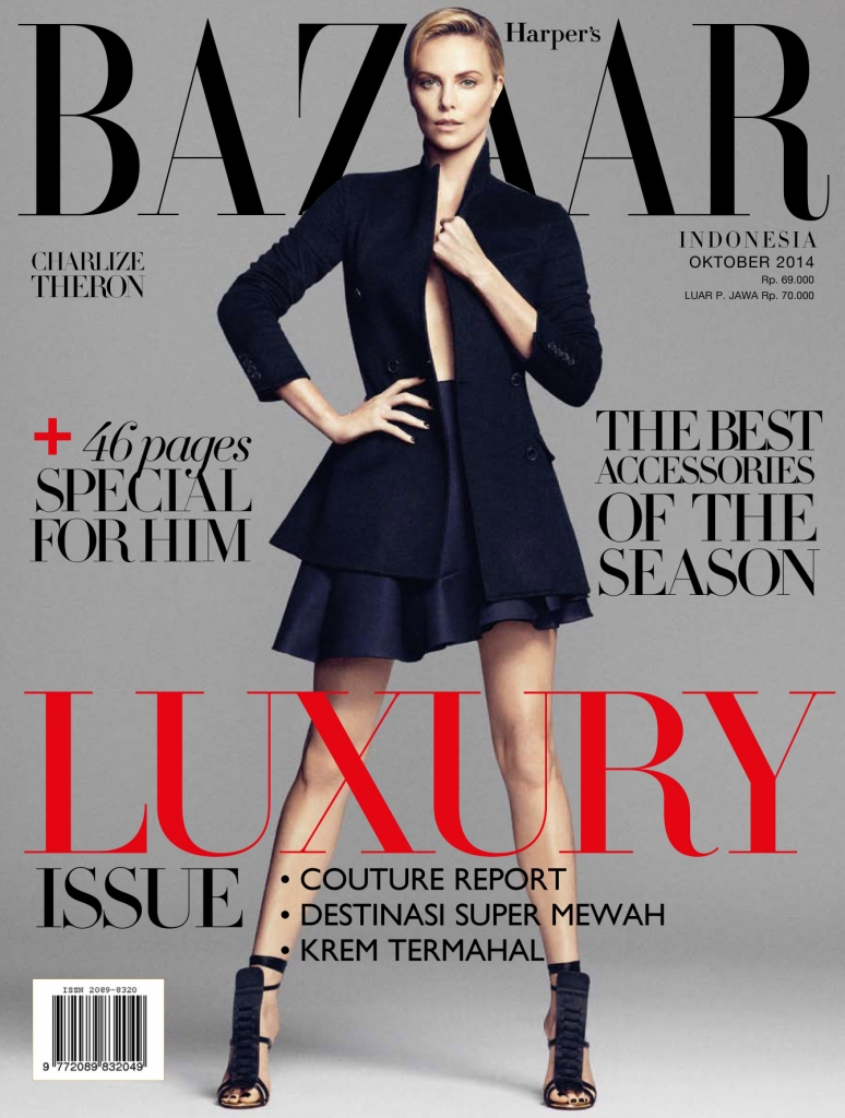 Harper's-Bazaar-Indonesia-KOTUR-Shoes-October-2014-Cover