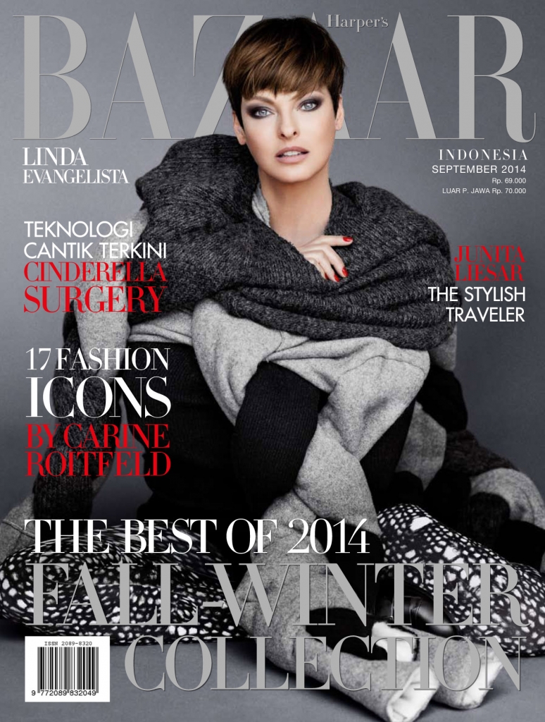 Harper's-Bazaar-Indonesia-KOTUR-Shoes-September-2014-Cover