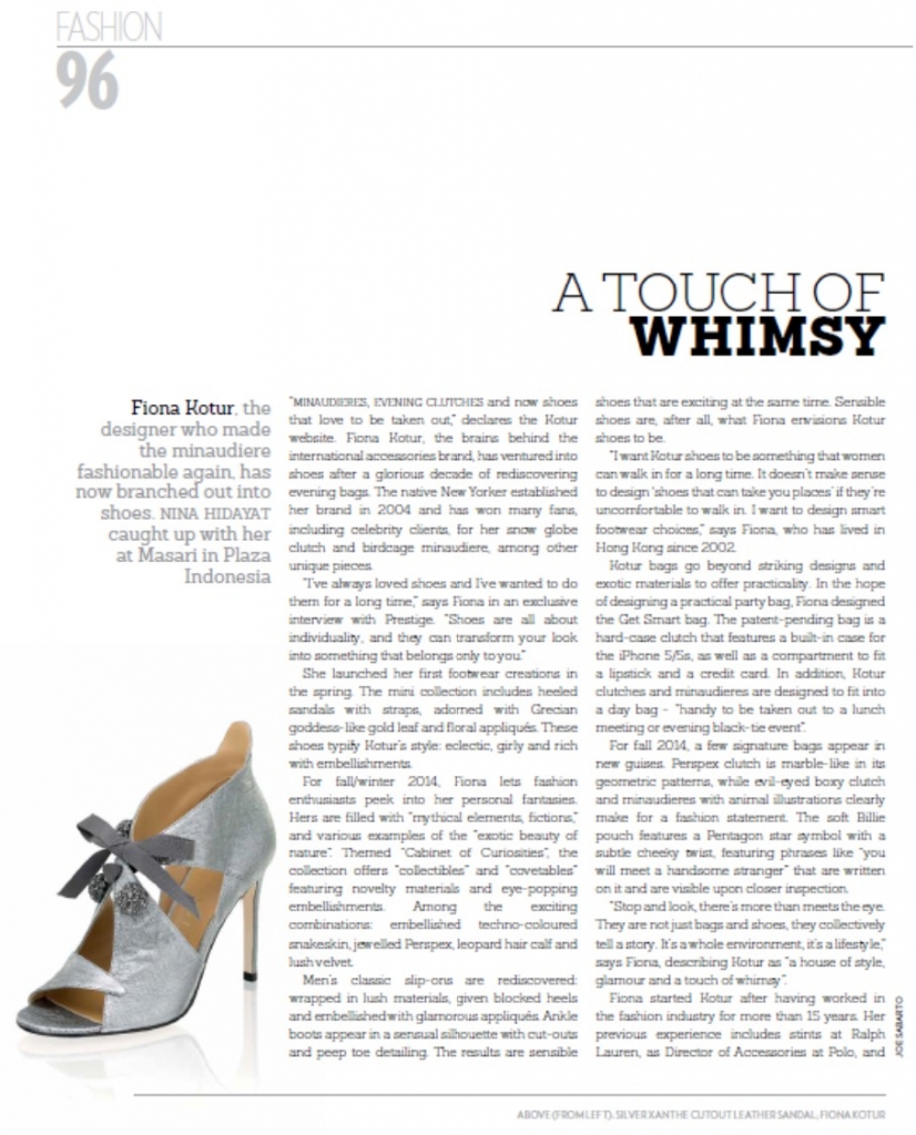 Prestige-Indonesia-KOTUR-Clutch-Shoe-August-2014