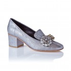 Lily Loafer Silver