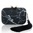 Satin Printed Marble Framed Morley