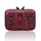 Morley Elaphe Snakeskin Maroon
